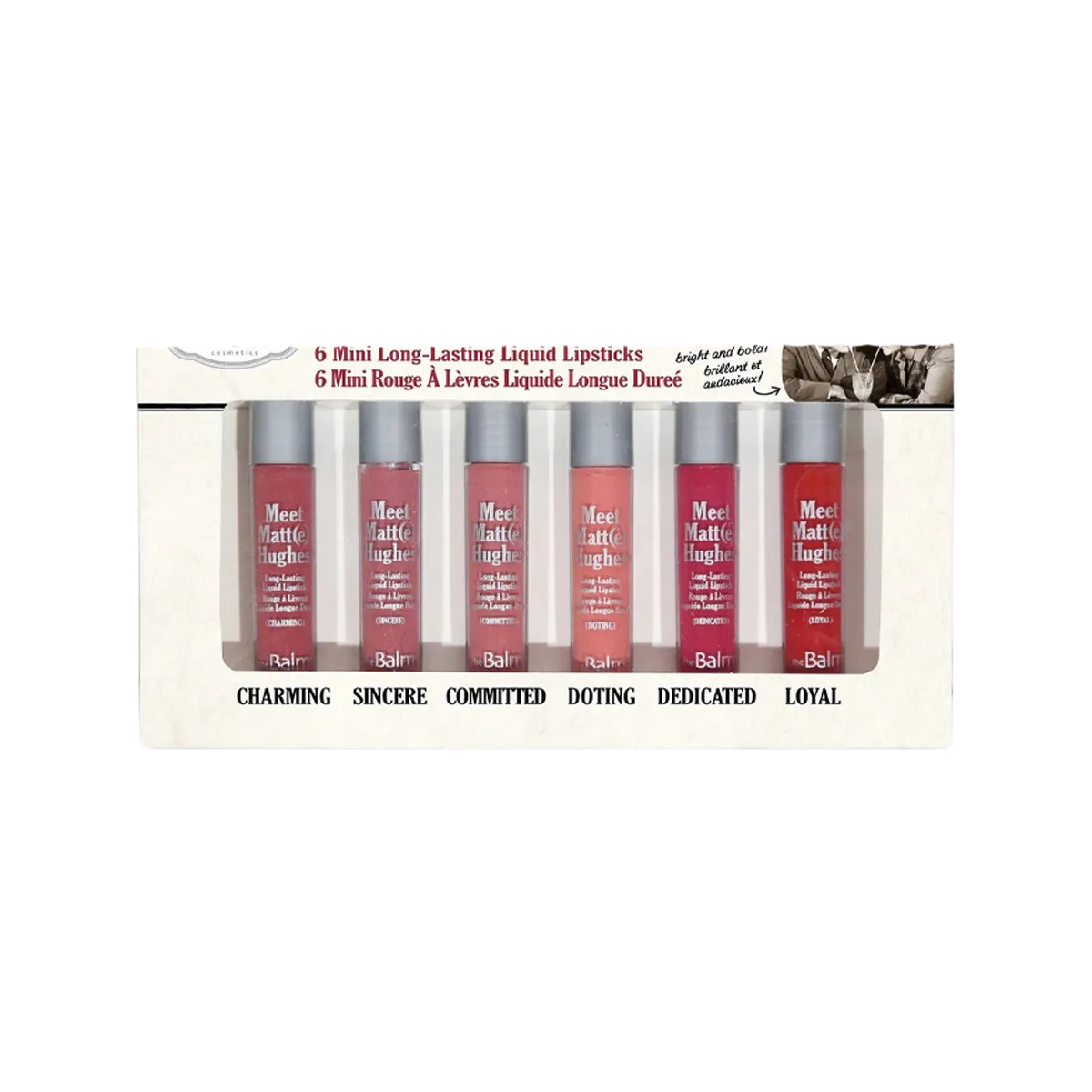 TheBalm Meet Matte Hughes Lip Mini Kit
