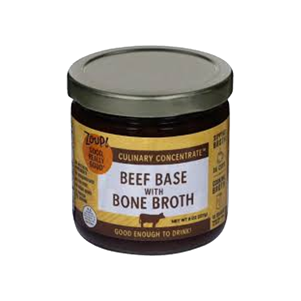 Zoup!, Beef Bone Broth Concentrate, Case Of 6, 8 oz