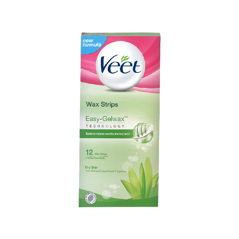 Veet Wax Dry Skin 12 Strips