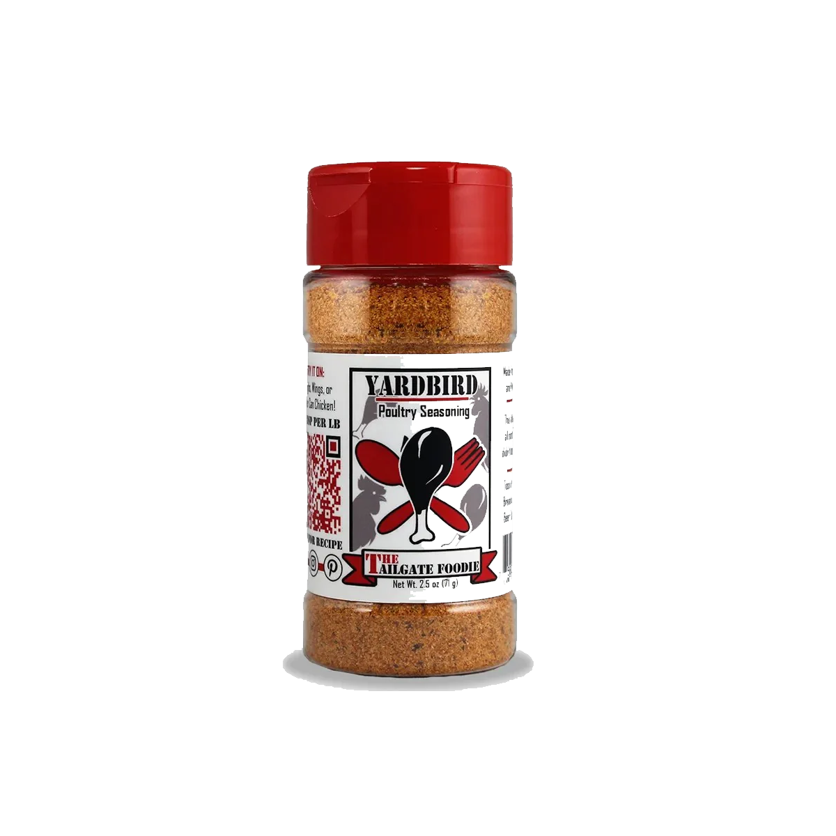 Southbound Provisions, Yard Bird Shake Poultry, Seafood & Veggie Rub (Seasoning) - Case of 12 - 8.4 OZ