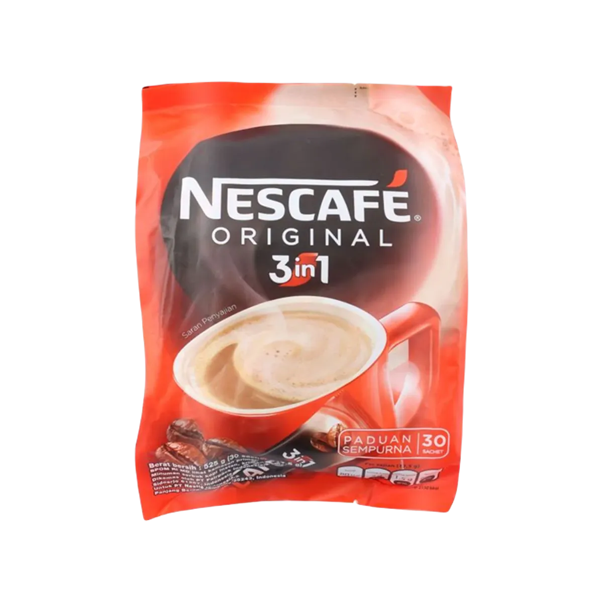 Nescafe Original 3-In-1 Coffee 30Pcs 525g