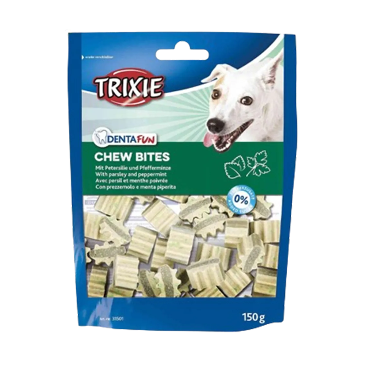 Trixie Dog Snack Denta Fun Chew Bites 150g