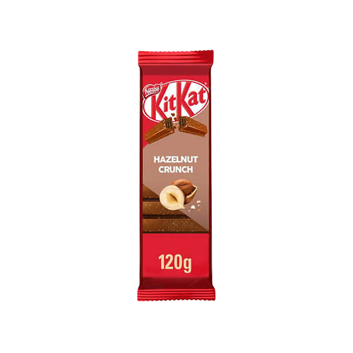 KitKat Chocolate Hazelnut Crunch Wafer Bar 120g