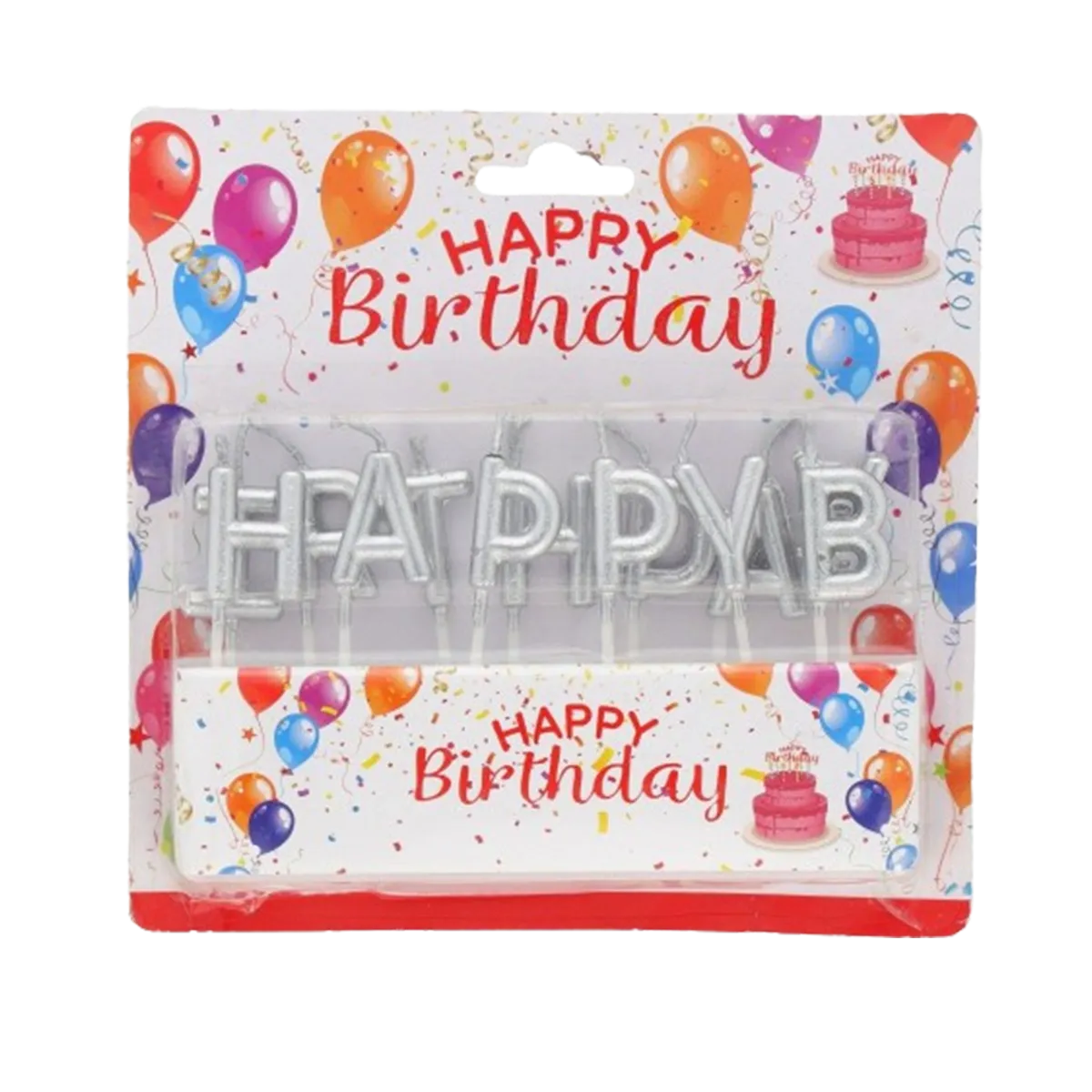 Happy Birthday Cake Set With Candle