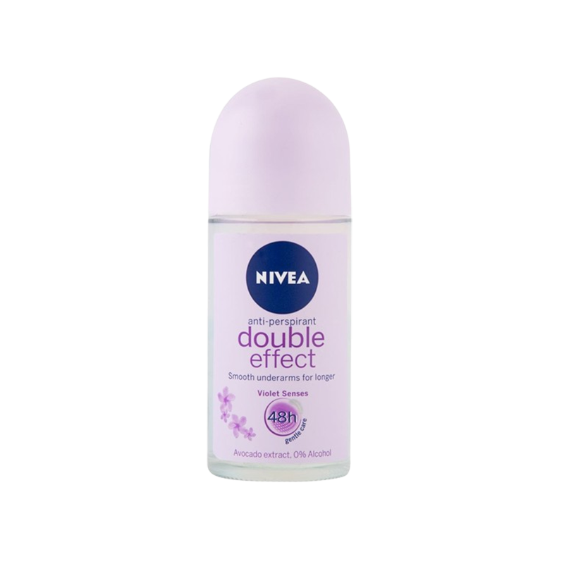 Nivea Double Effect Violet Senses Roll On 50Ml
