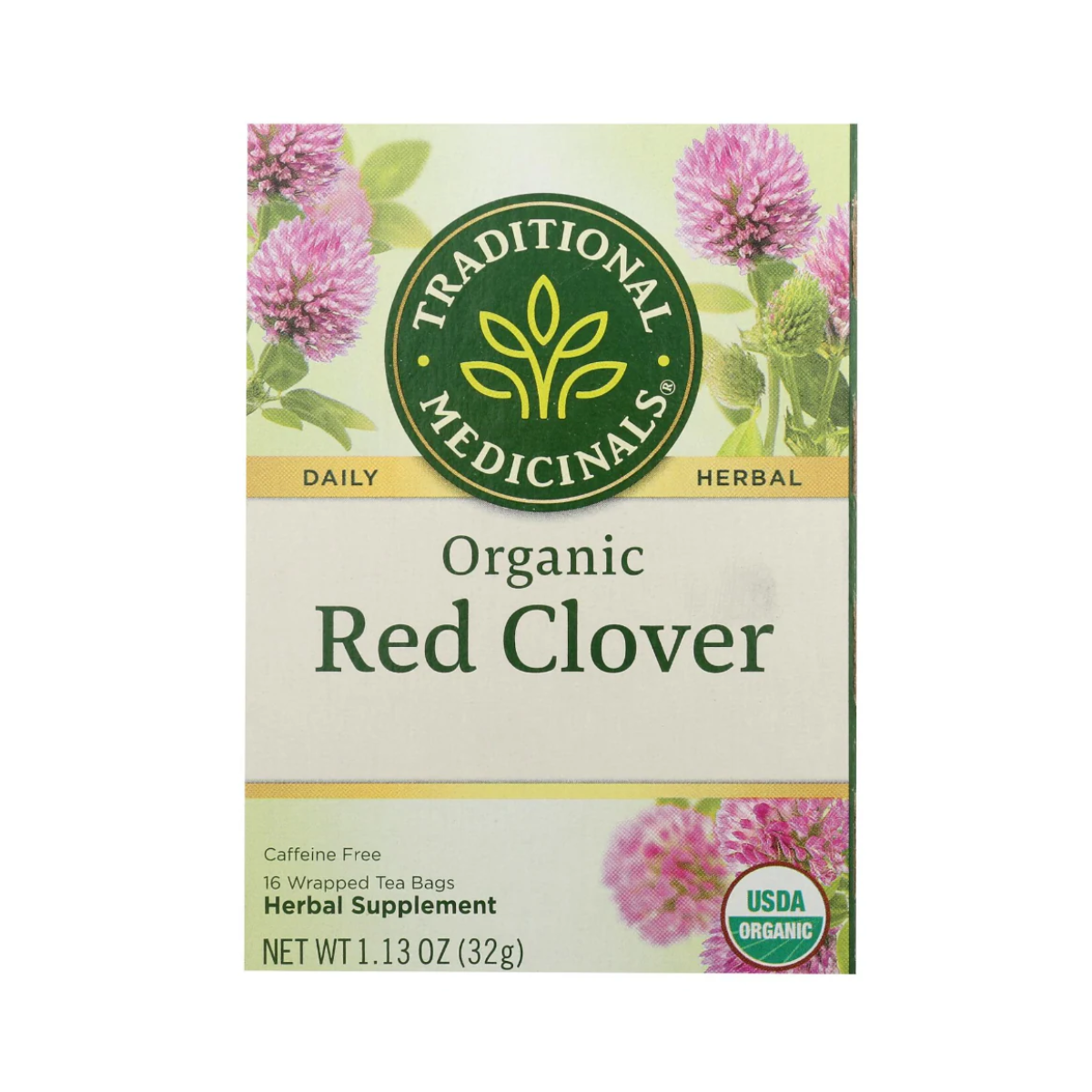 Traditional Medicinals Organic Red Clover Tea 16 count