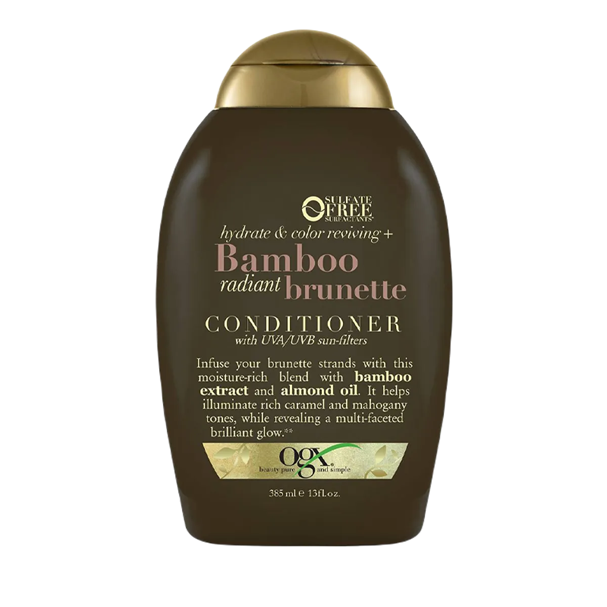 Ogx Bamboo Radiant Brunette Conditioner 385ml