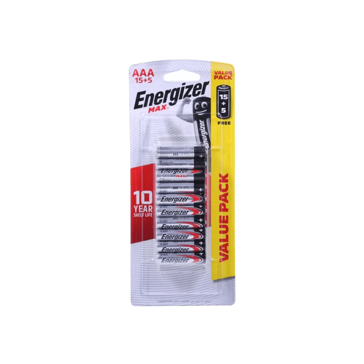 Energizer Battrey AA 15+5