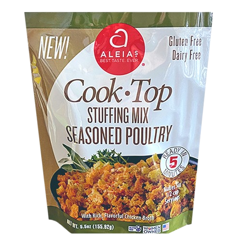 Aleia's, Stuffing Mix Gluten Free Plain, Case Of 6, 10 oz