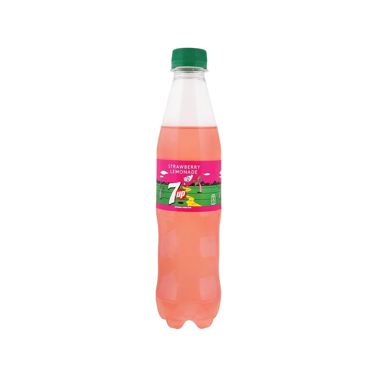 7Up Strawberry Lemonade Bottle 345Ml