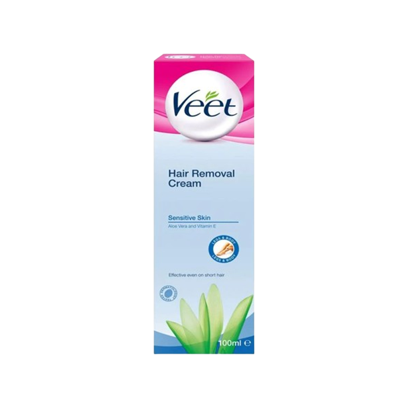 Veet Hair Removal Cream Aloe Vera Vitamin E 100ml