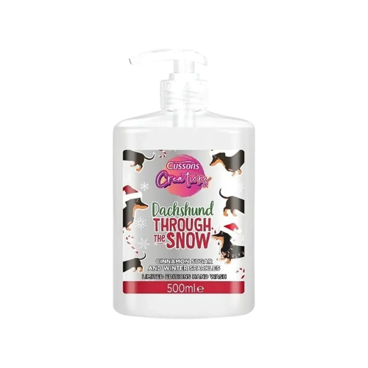 Cussons Creations Cinnamon Sugar & Winter Sparkles Hand Wash 500Ml