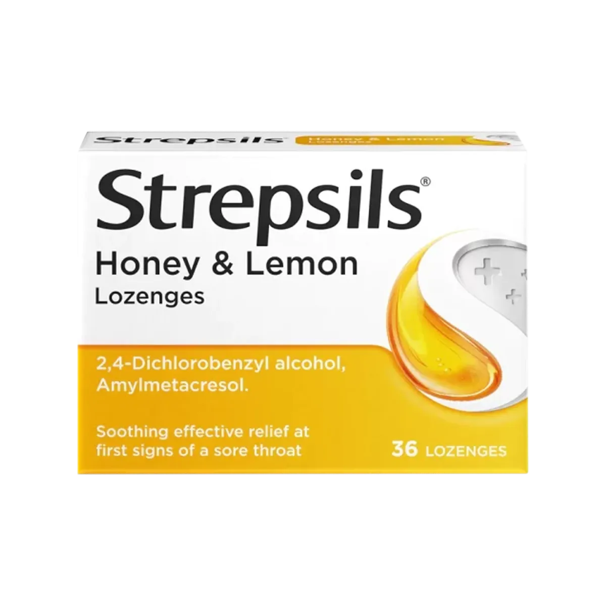 Stepsils Honey&Lemon 36 Lozenges