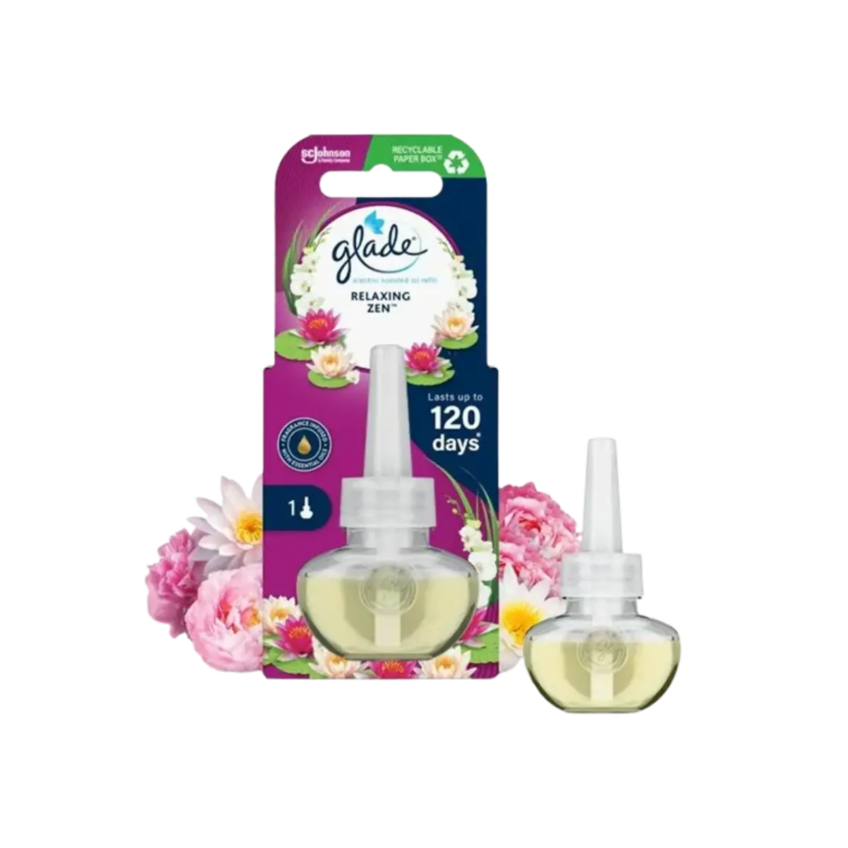 Glade Relaxing Zen Scented Oil Plugin 20Ml
