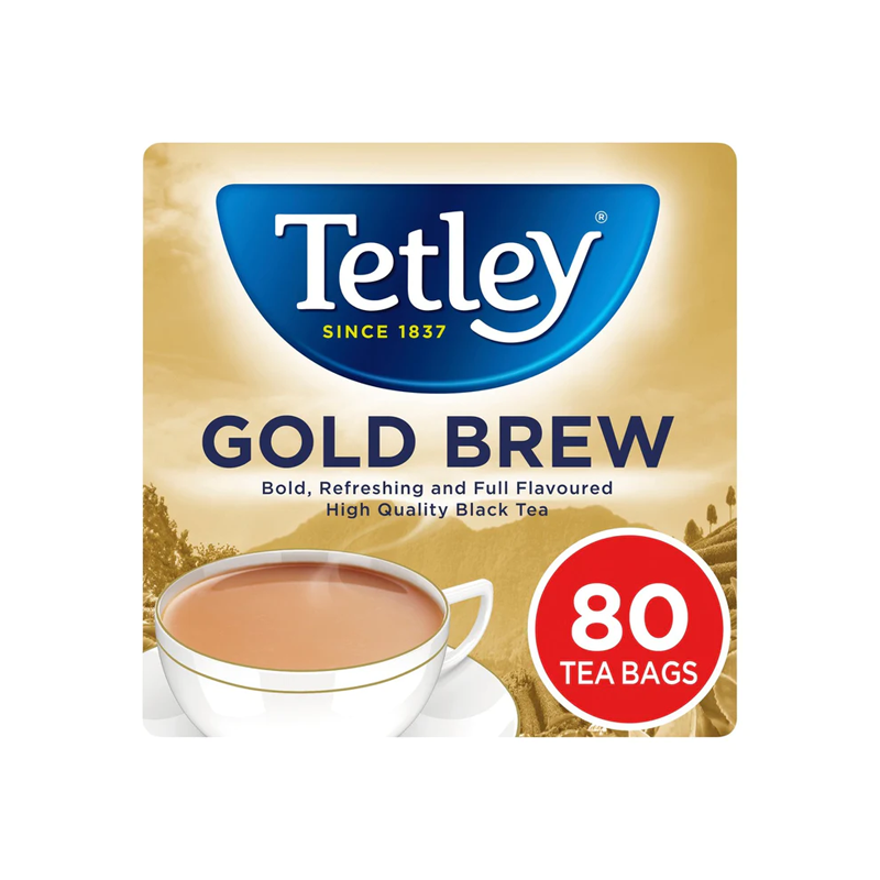 Tetley Gold Brew 80 T.b