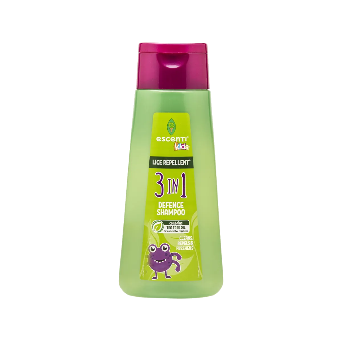 Escenti Kids 3In1 Defence Shampoo Tea Tree Oil 300Ml