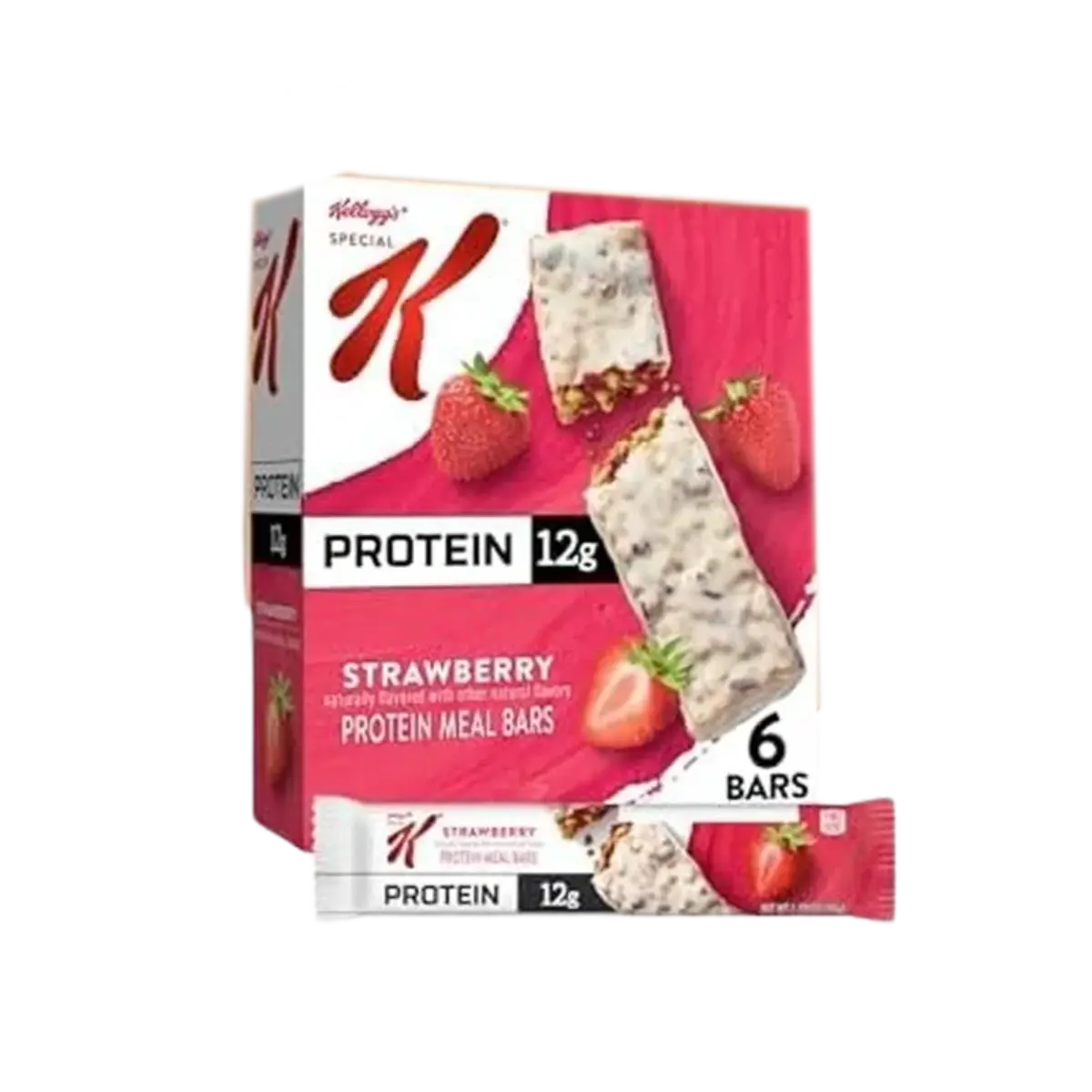Kelloggs Protein Bars Fruit Vermelhas 6X215G