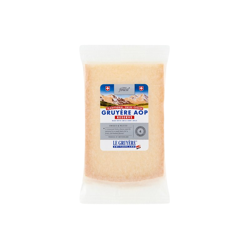 Tesco Finest Reserve Swiss Gruyere Cheese 195g