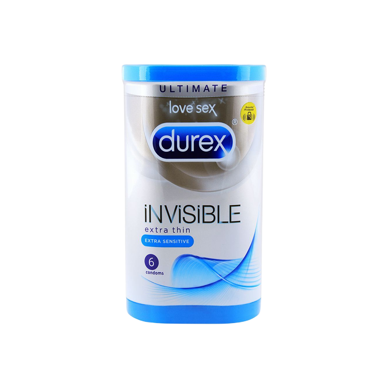 Durex Invisible Extra Sensitive 6 Pack