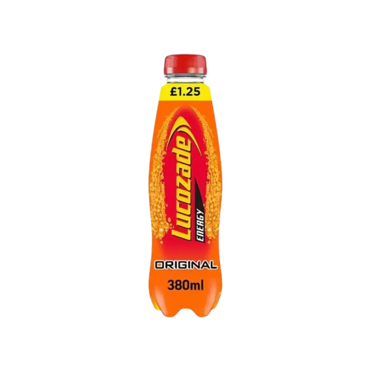 Lucozade Energy Drink Original Bottle 380Ml