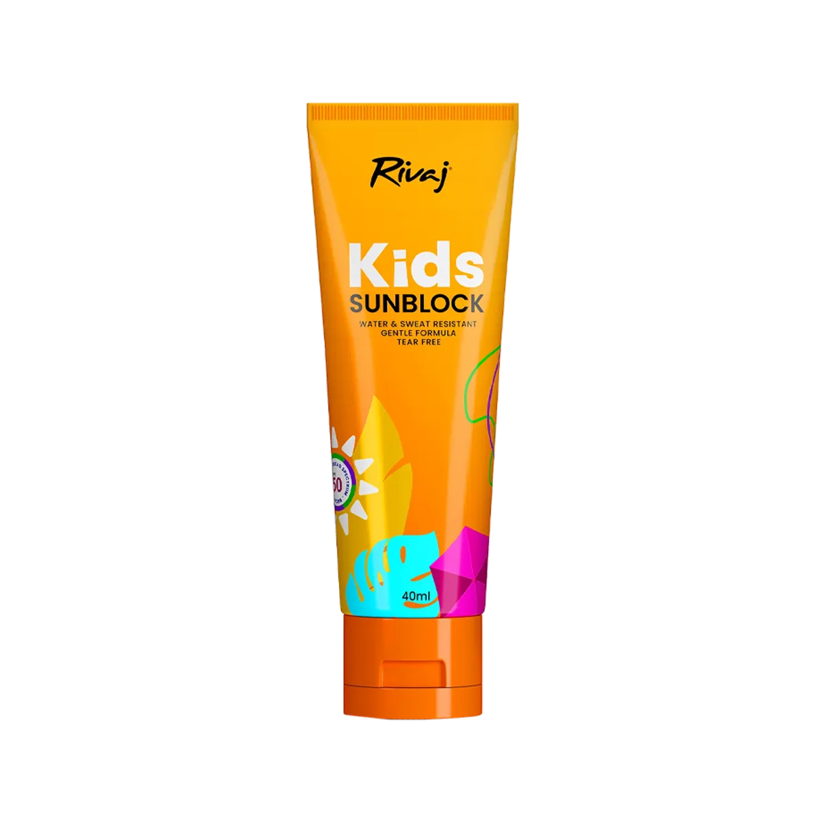 Rivaj Sunblock Kids Spf50 40Ml
