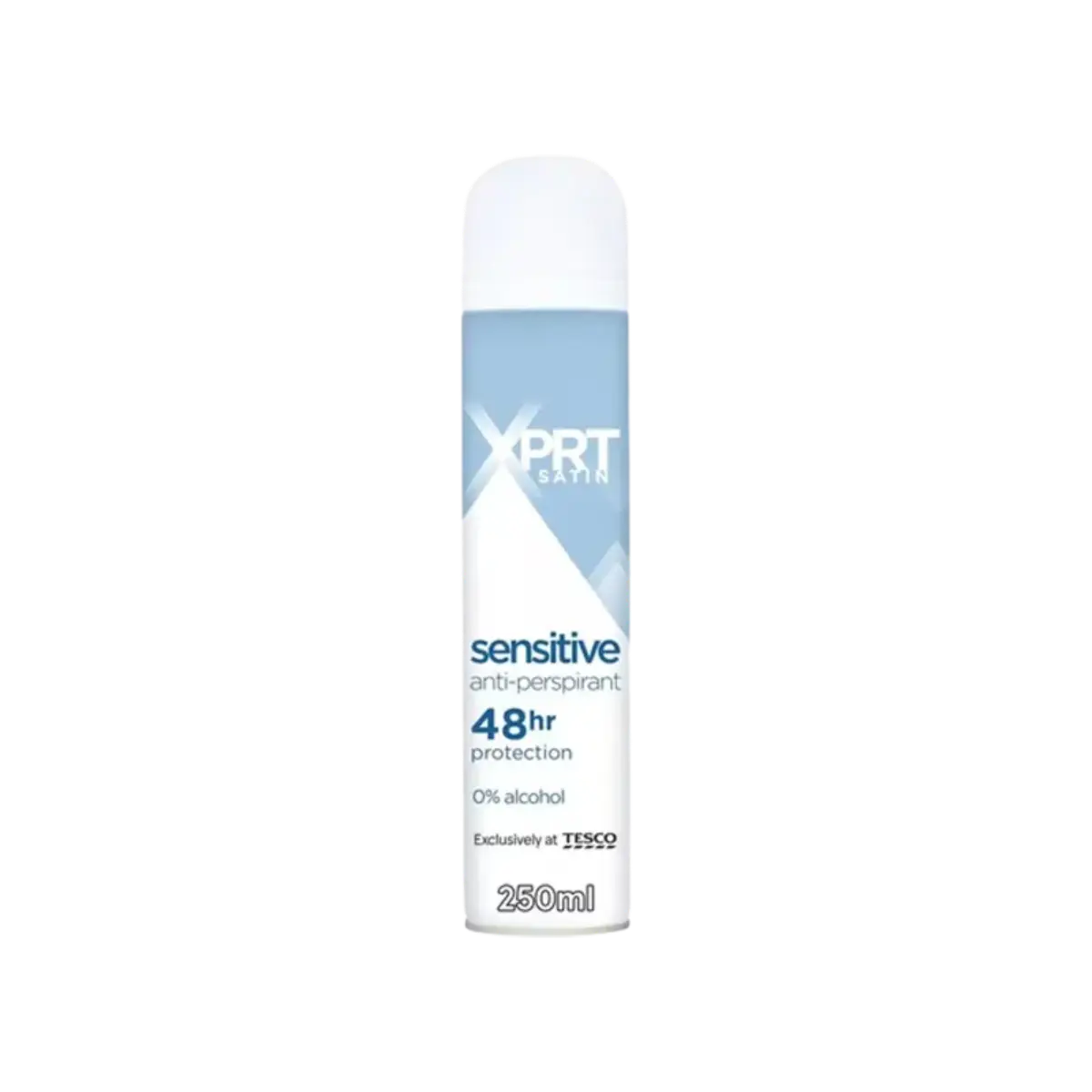 Tesco Xprt Satin Sensitive 0% Alcohol