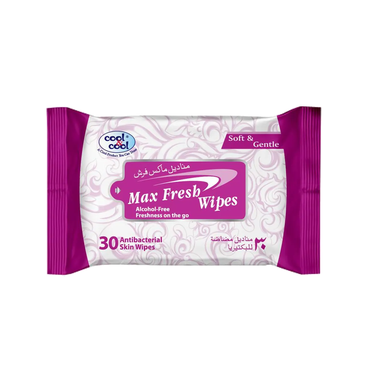 Cool & Cool Max Fresh Wipes 30S