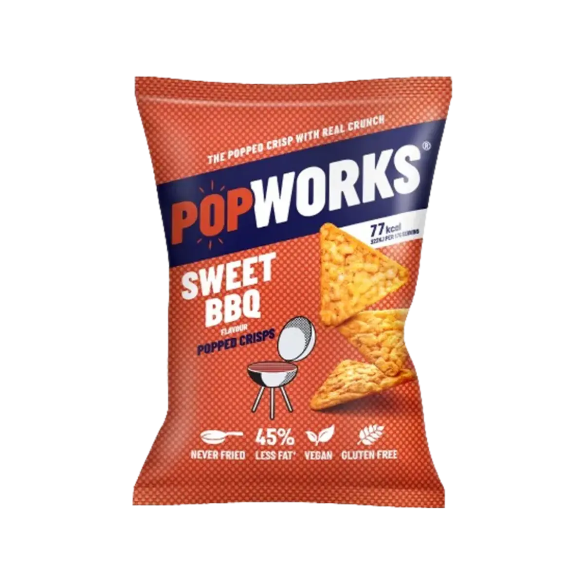 Pop Protein Sweet Bbq 75G.