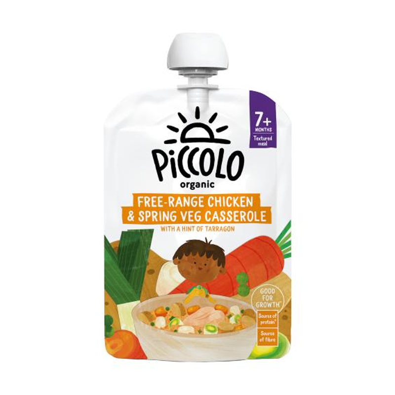 Piccolo Organic Spring Vegetables & Chicken Casserole 100g
