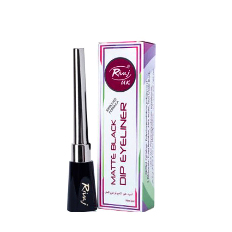 Rivaj UK # R-4 Mate Black Fusion Dip Eyeliner