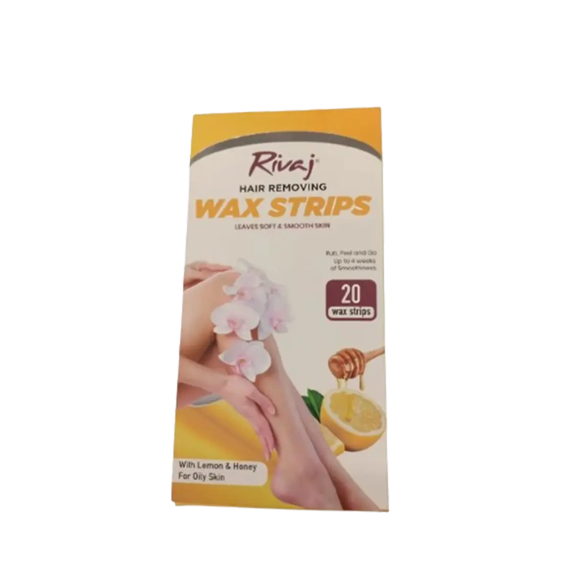 Rivaj Wax Strips With Lemon & Honey