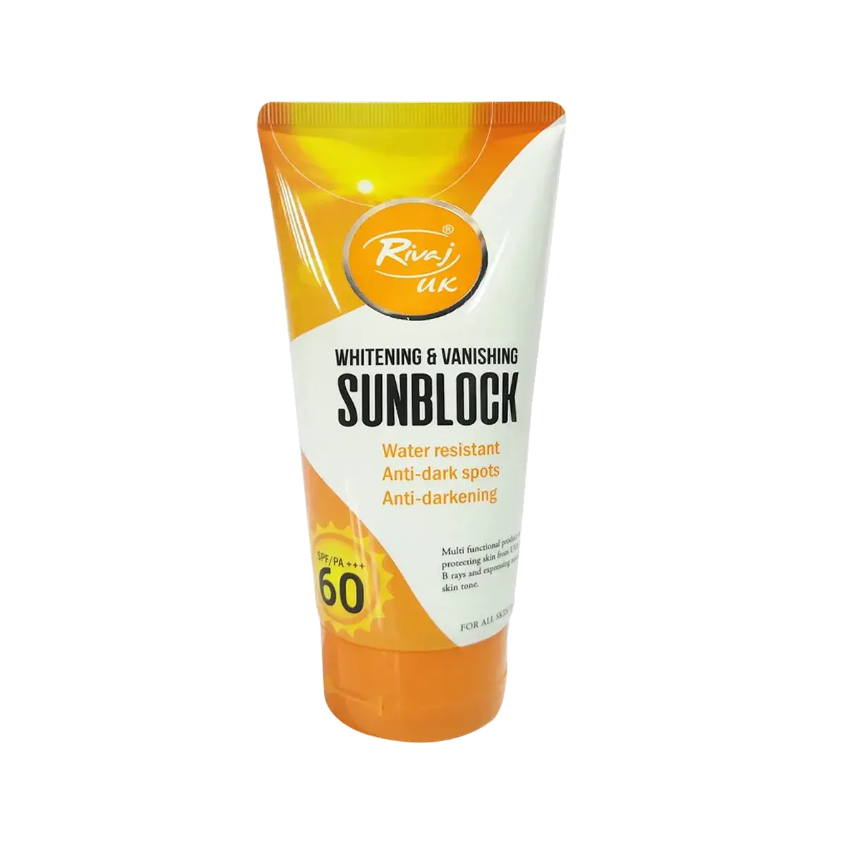 Rivaj Uk Whitening & Vanish Sunblock 150Ml