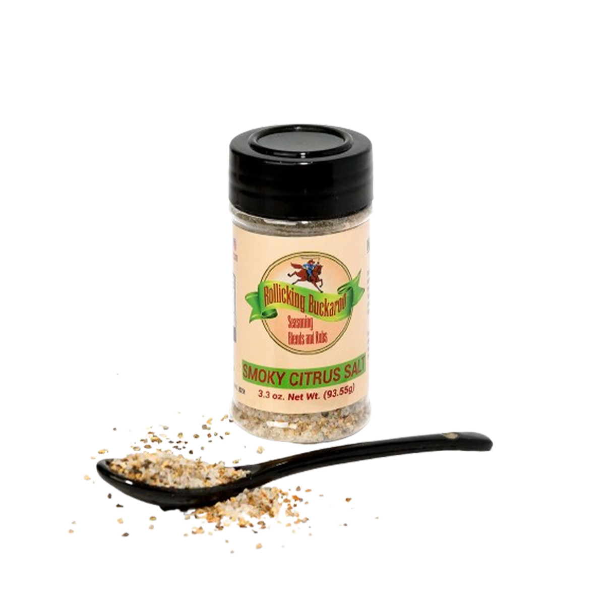 Rollicking Buckaroo Smoky Citrus Salt - Case of 12 - 3.3 oz.