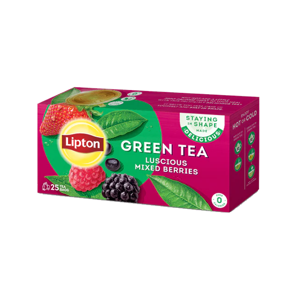 Lipton Green Tea Mix Berries 25tea bag