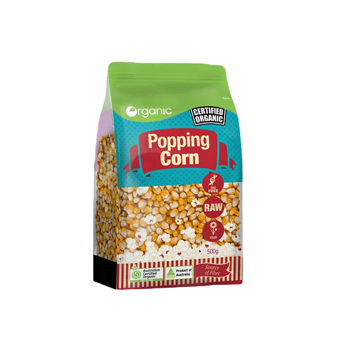 Organic Pop Corn 500g