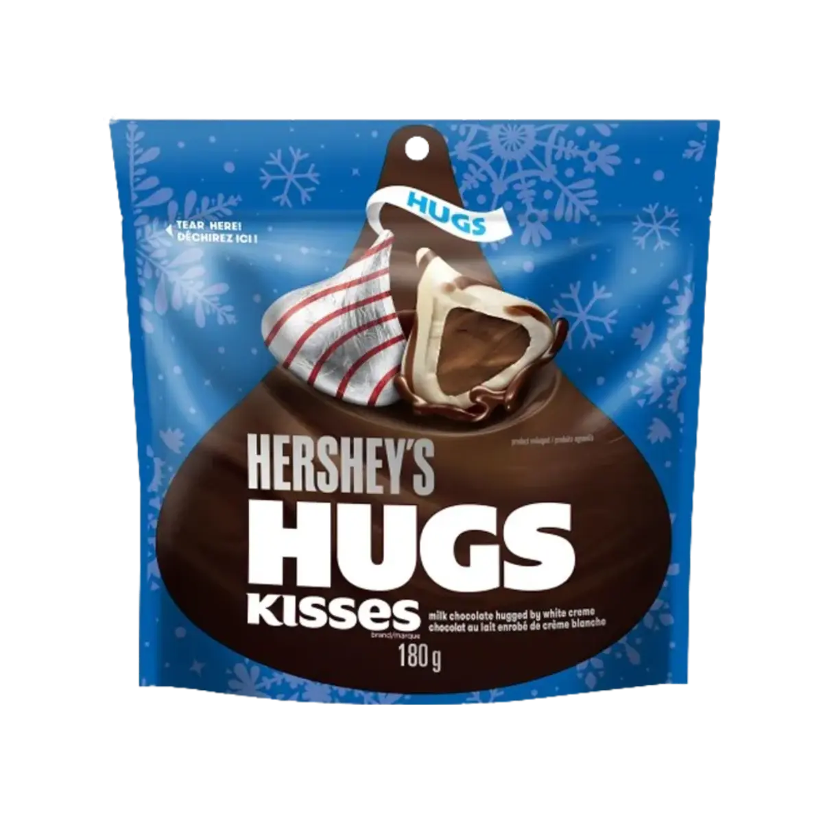 Hersheys Kisses Hugs Chocolate 180G