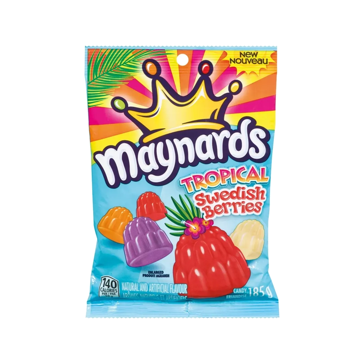 Maynards Tropical Swedish Berries 185G