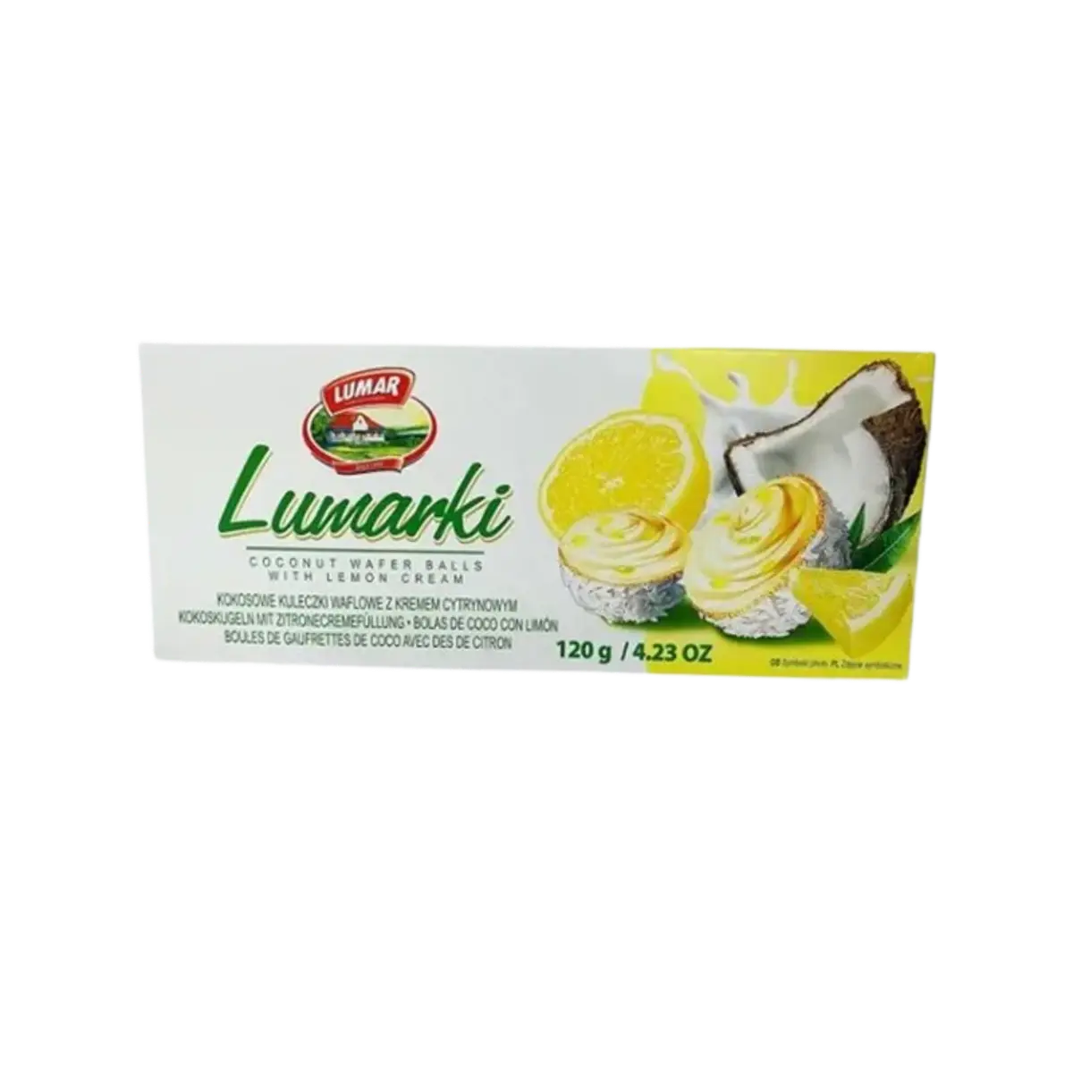 Lumar Lumarki Coconut Waffer With Lemon 120G