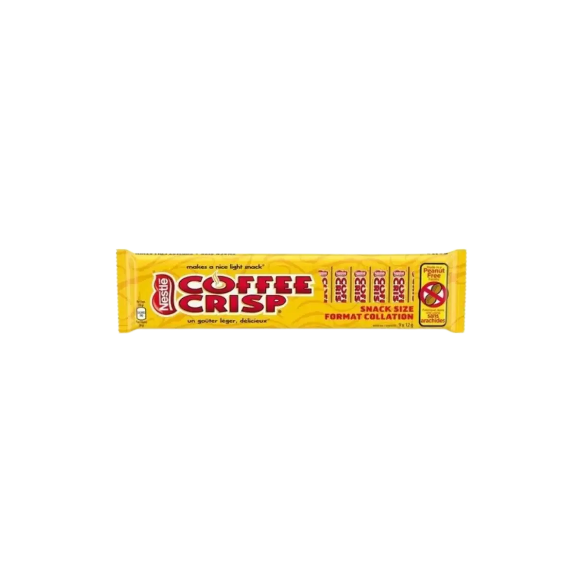 Nestle Coffee Crisp Chocolate Bar 9X12G