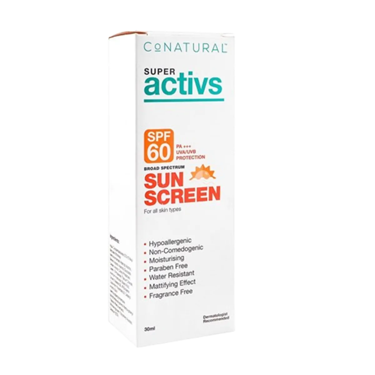 Conatural Super Activs Sun Screen 30ml