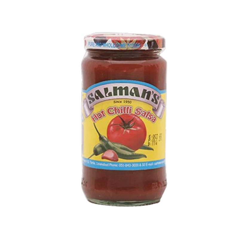 Salmans Hot Chilli Salsa Sauce 370g