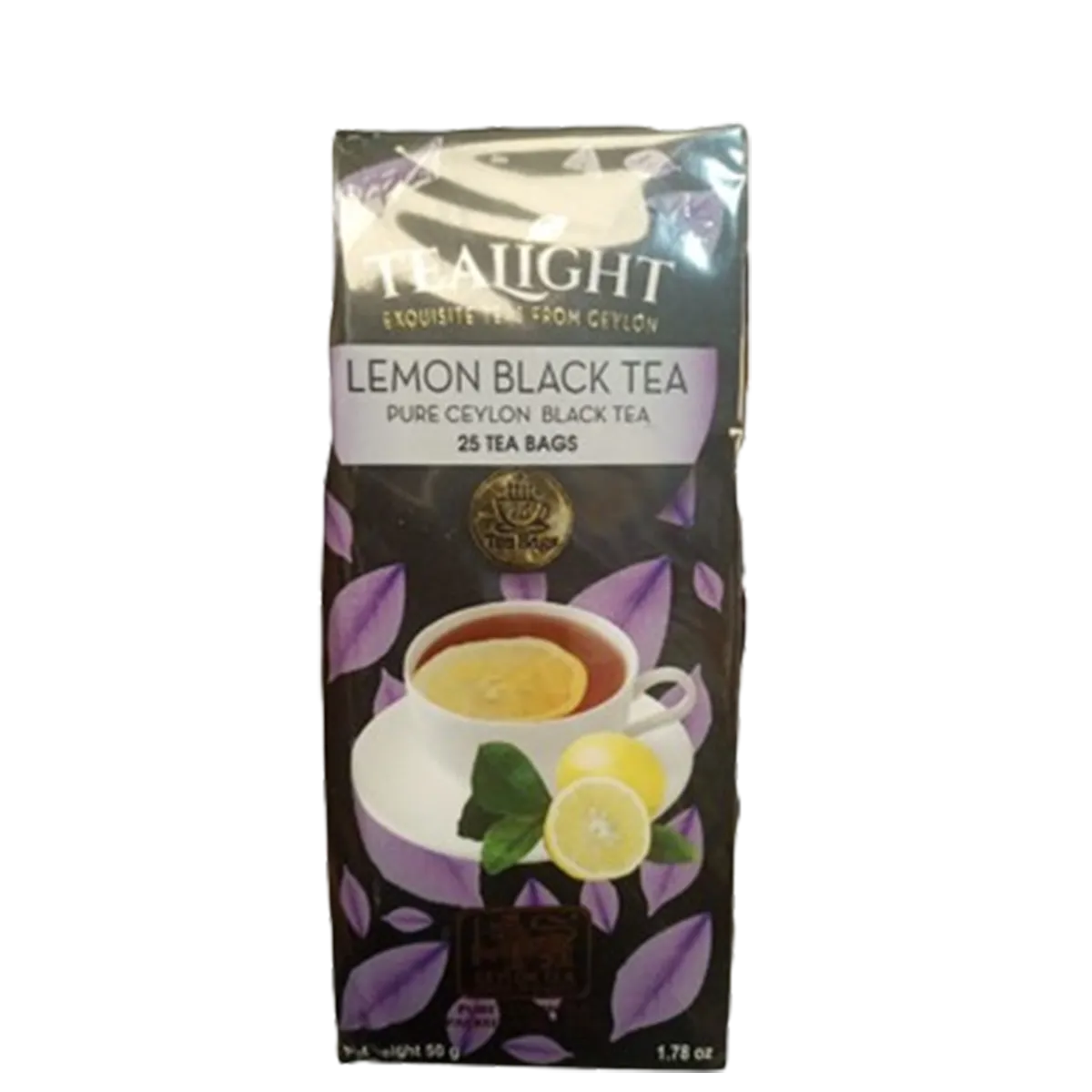 Tealight Black Tea Bage Lemon 50g