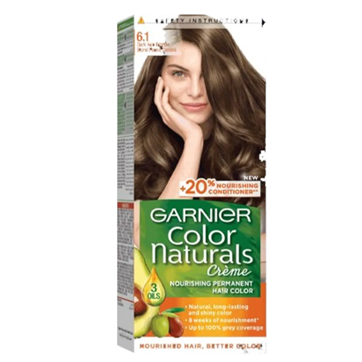 Garnier Dark Ash Blonde 6.1
