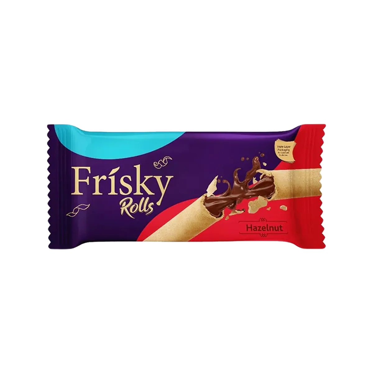 Frisky hazelnut Rolls Biscuit 86.4g