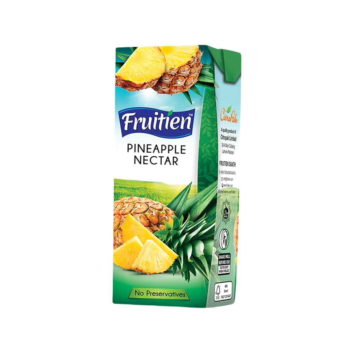 Fruitien Juice Pine Apple 200ml