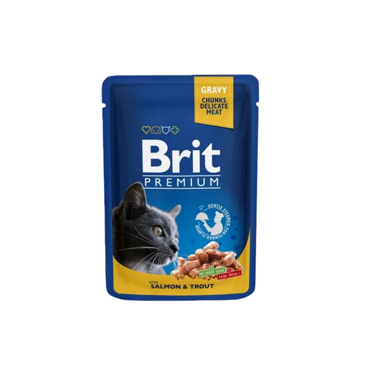 Brit Premium by nature salmon&trout 100g