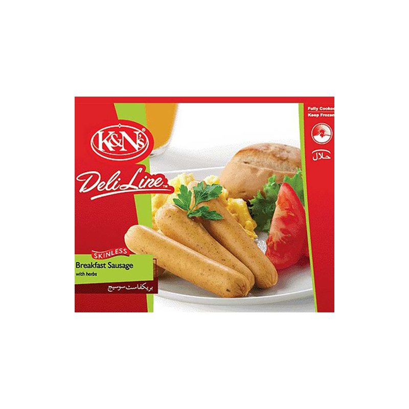 K&N's Deline Skinless Breakfast Sausage