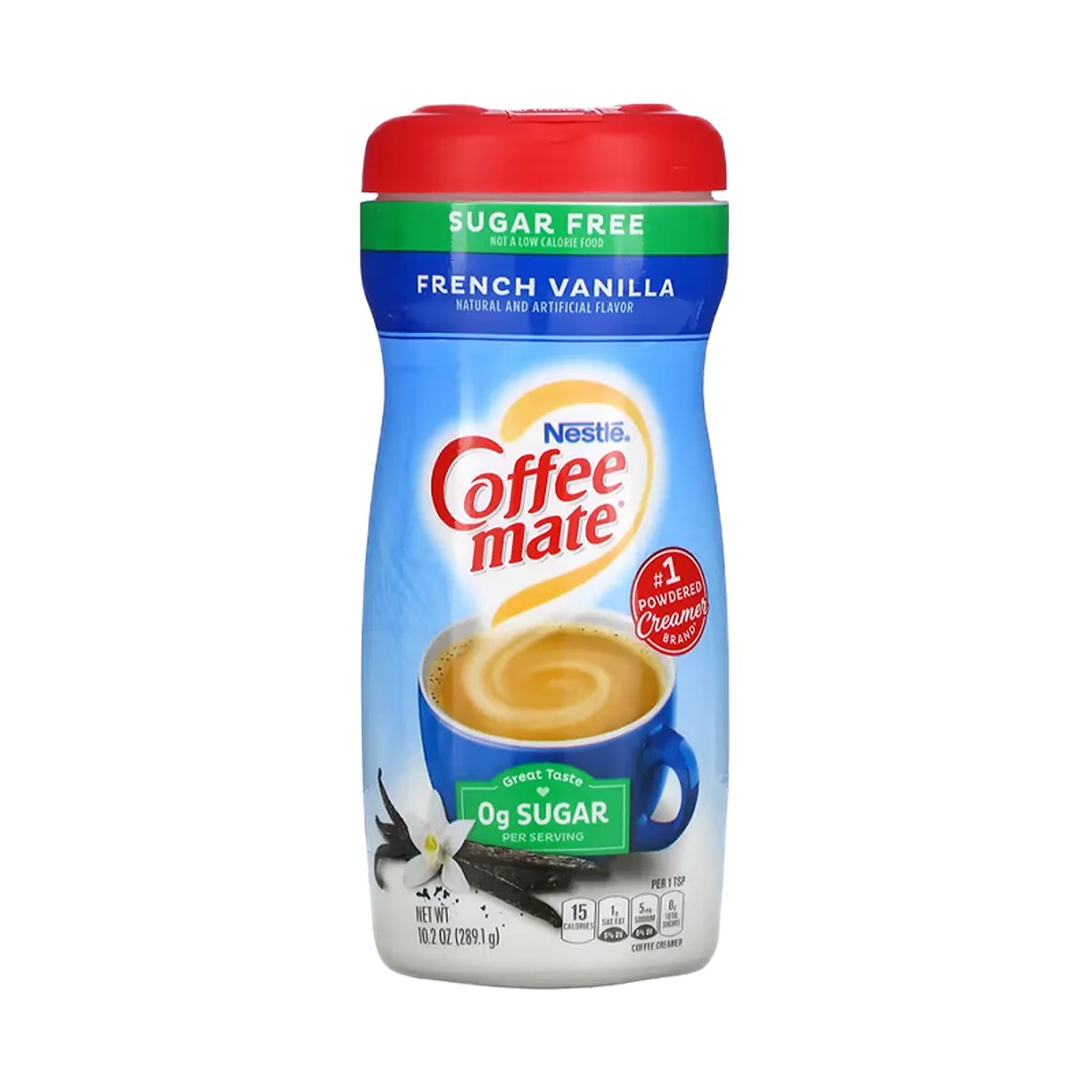 Nestle Coffee-Mate French Vanilla Sugar Free Non-Dairy Coffee Creamer