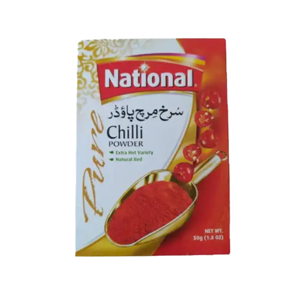 National Redf Chilli Powder 50Gm