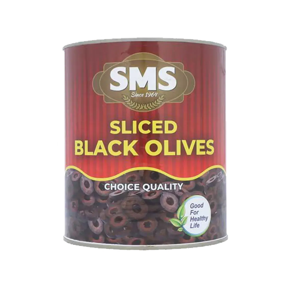 Sms Olives Black Sliced 3Kg